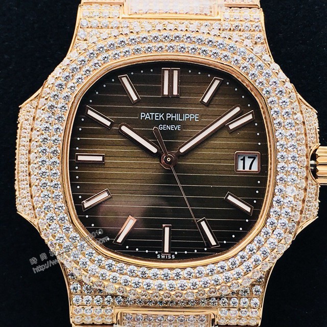 百達翡麗高端複刻男士腕表 PATEK PHILIPPE施華洛世奇美鑽男士腕表  gjs1914